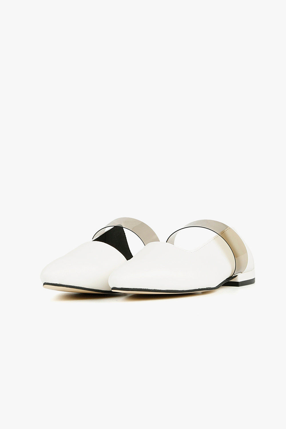 Clear Banded One Sider