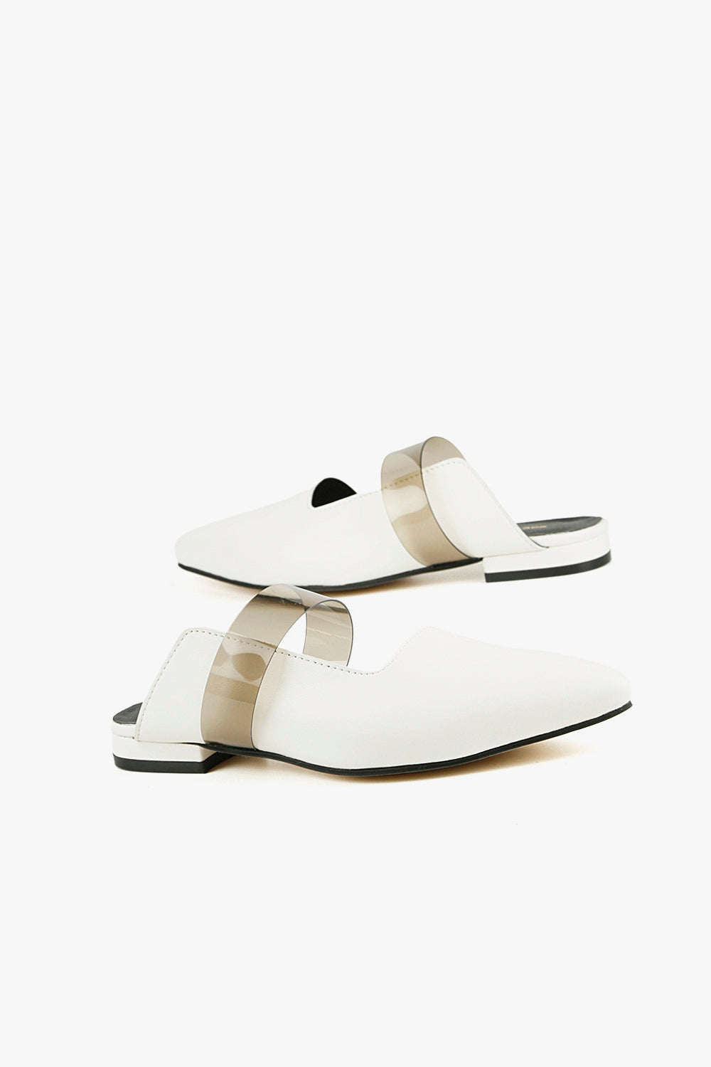 Clear Banded One Sider