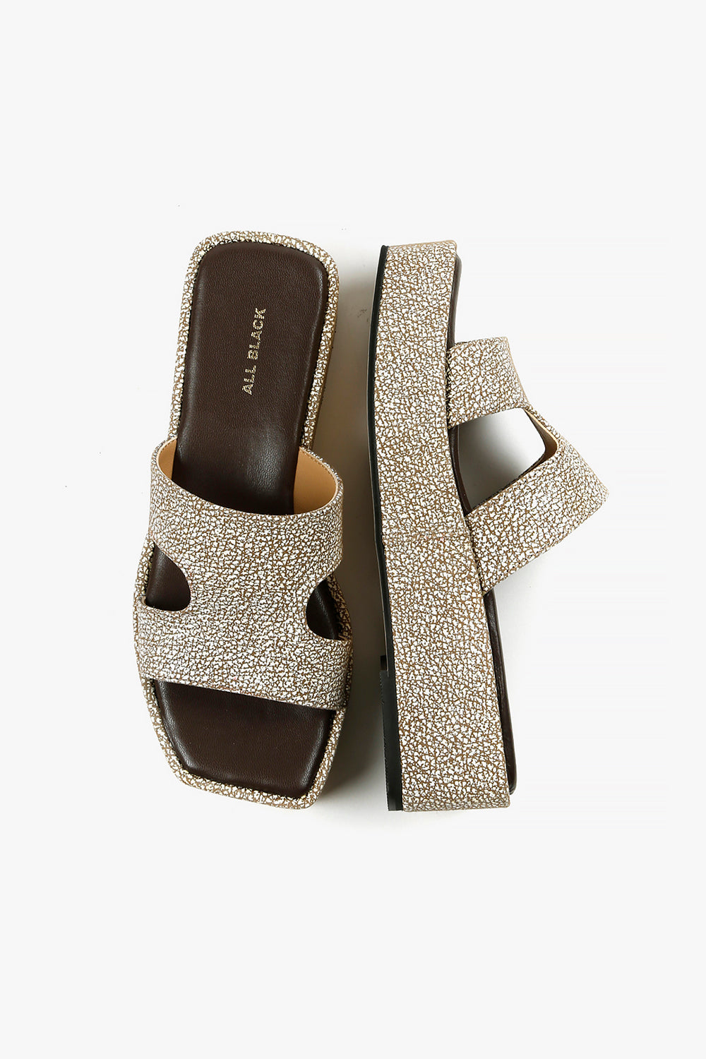 Blunt T Wedge Sandal