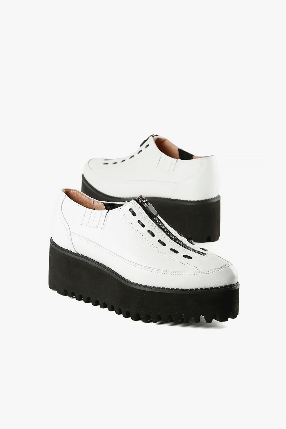 Center Pull Zipper Flatform