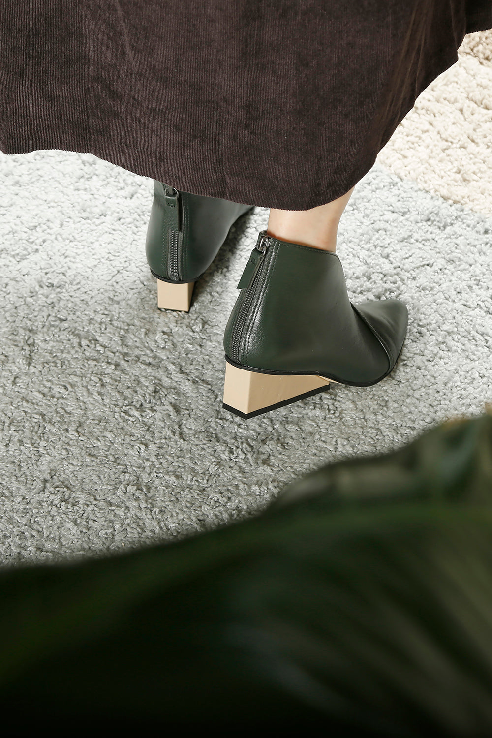 Square Wedge Shootie