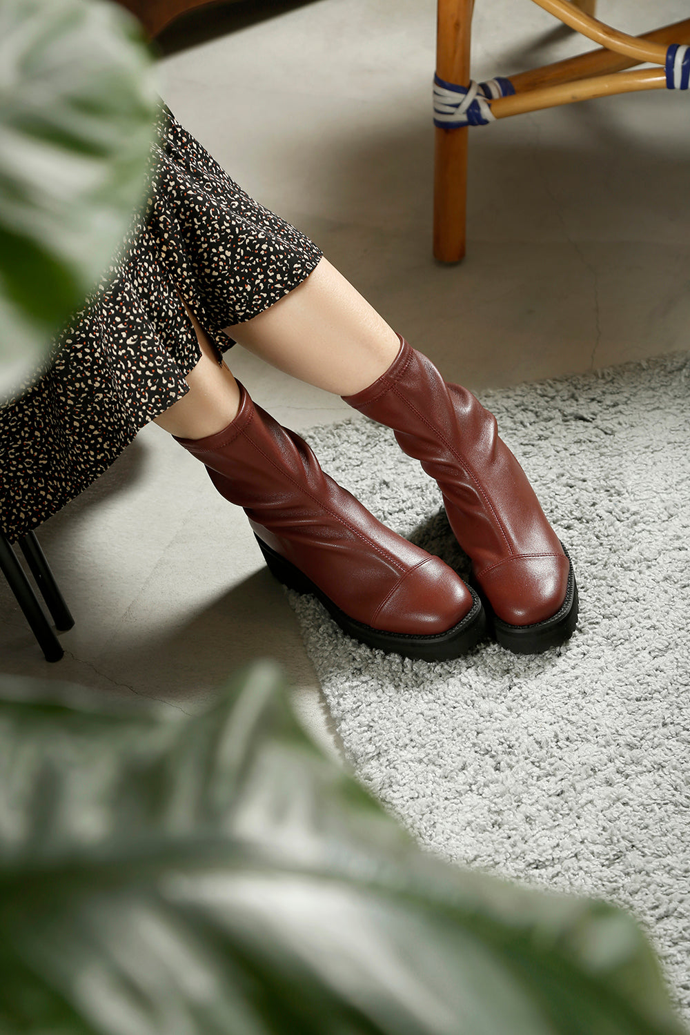 Soft Pullon Lugg Bootie