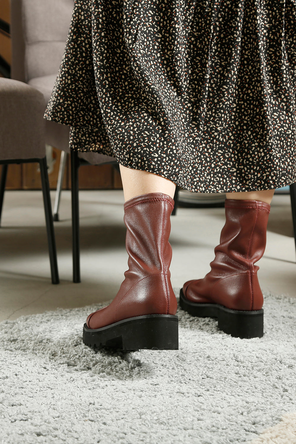 Soft Pullon Lugg Bootie