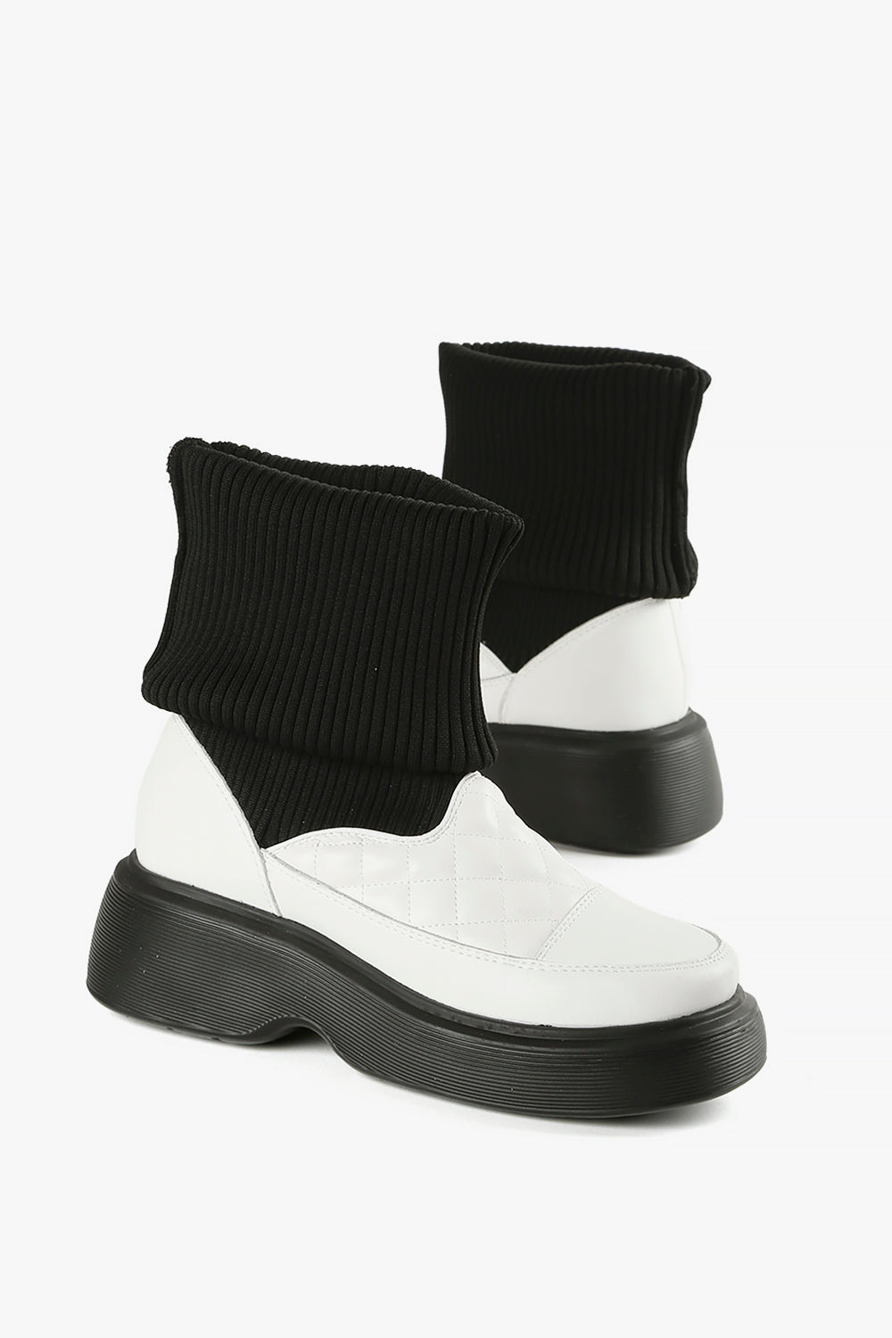 Quilted Sock Bootie