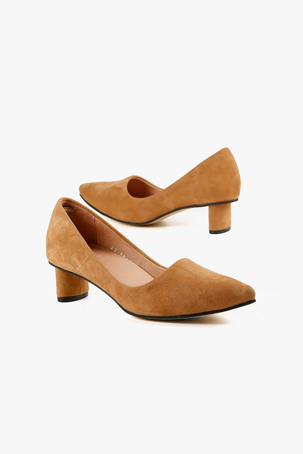 Oval Kitten Pump