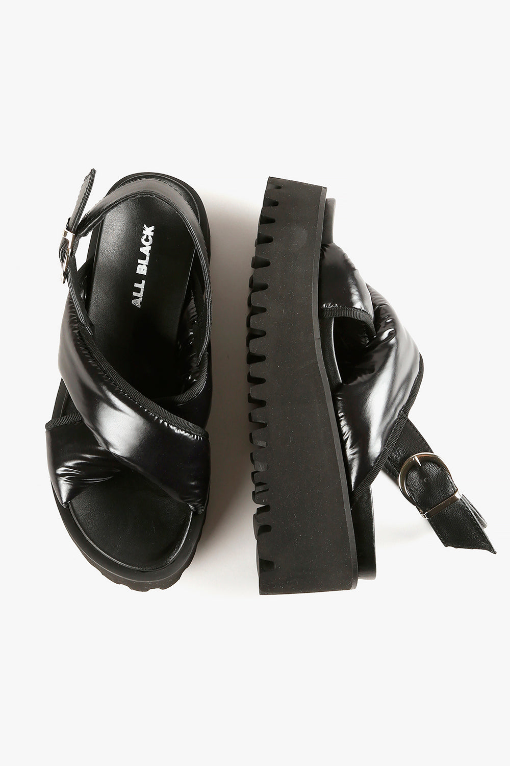 Puffy Flatform Sandal
