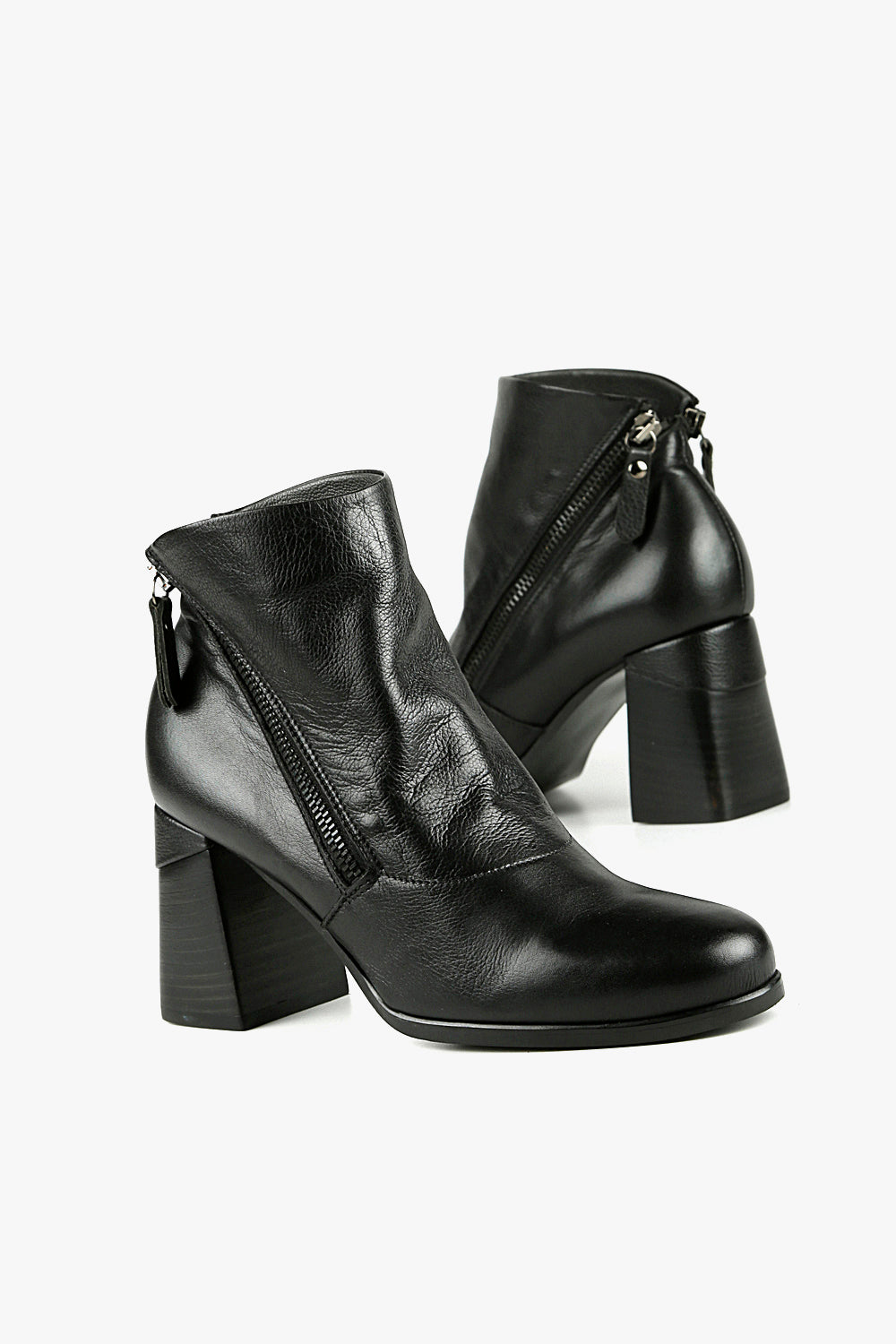 Double Zip Hi Bootie