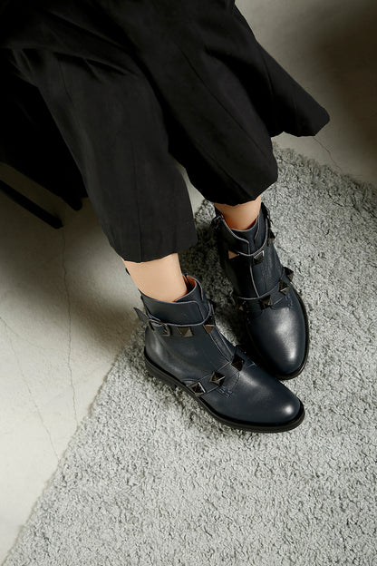 Pyramid Stud Bootie