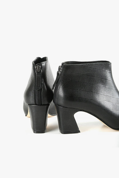 Sleek Angle Heel Bootie