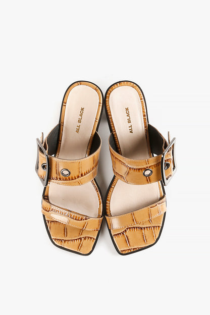 Square Croc Sandal