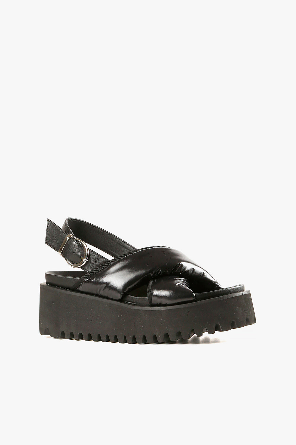 Puffy Flatform Sandal