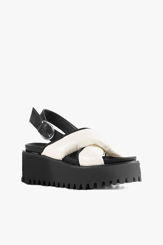 Puffy Flatform Sandal