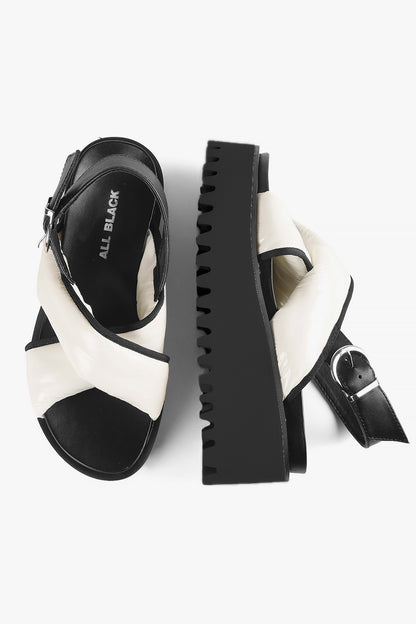 Puffy Flatform Sandal