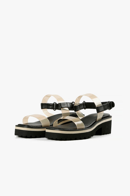 Clear Band & Wrap Sandal