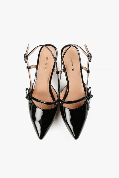 Strap & Bow Wedge