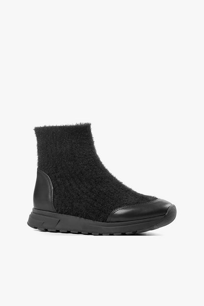 Fuzzy Sock Bootie