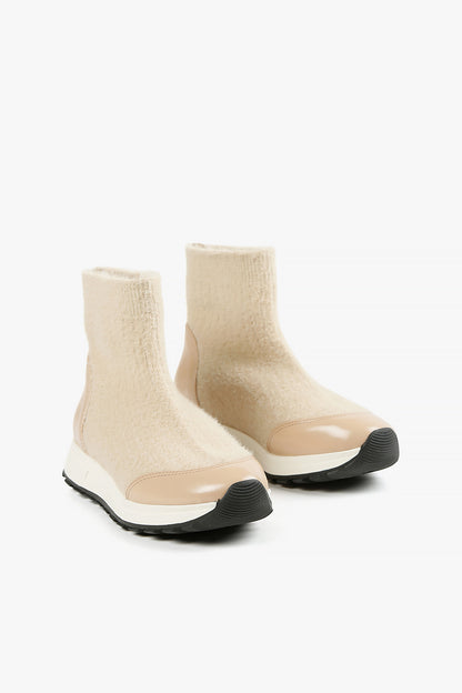 Fuzzy Sock Bootie
