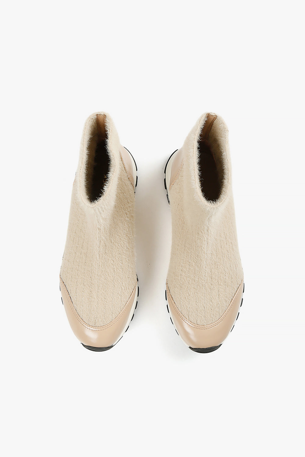 Fuzzy Sock Bootie