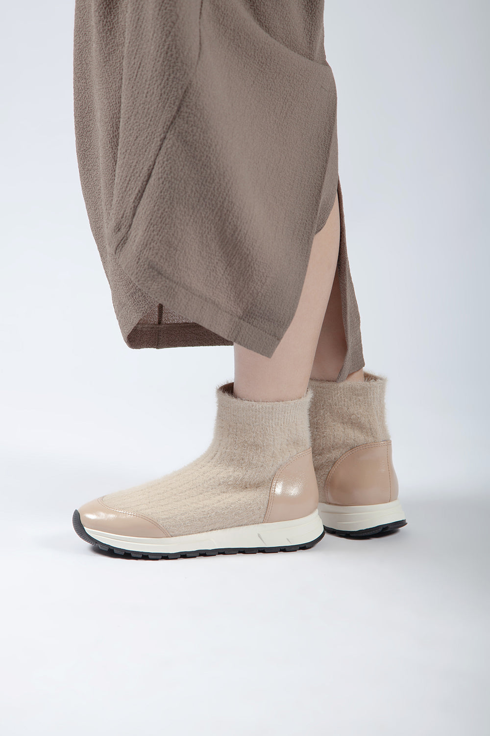 Fuzzy Sock Bootie
