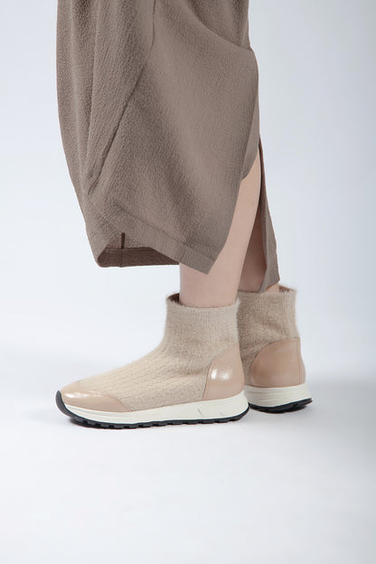 Fuzzy Sock Bootie