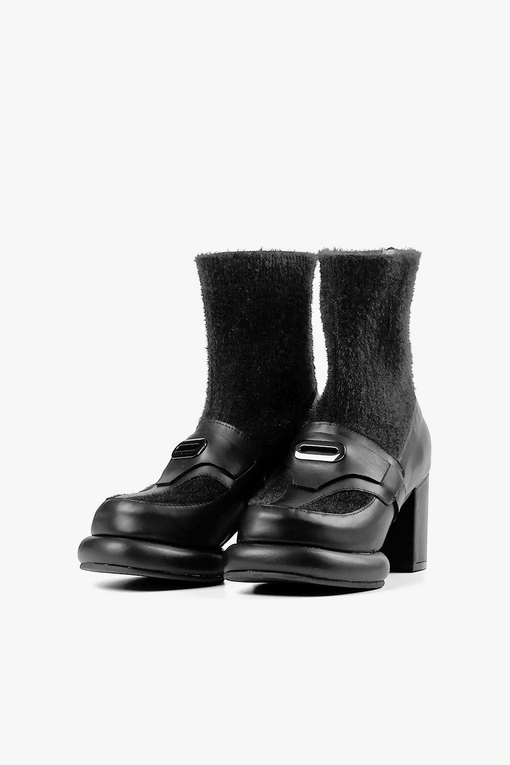 Fuzzy MOD Sock Bootie