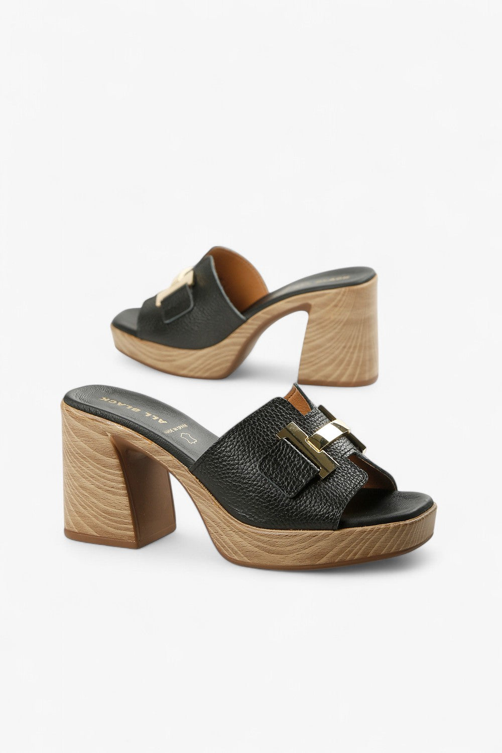 Hi Buckle Mule
