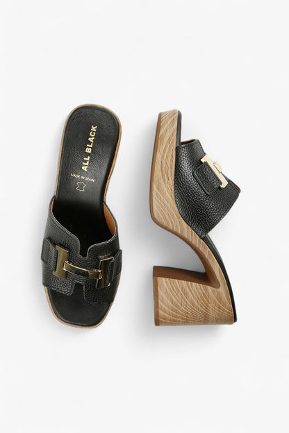 Hi Buckle Mule